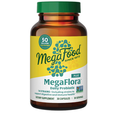 MegaFlora Probiotic Plus - 14 Strains - 50 Billion live cultures